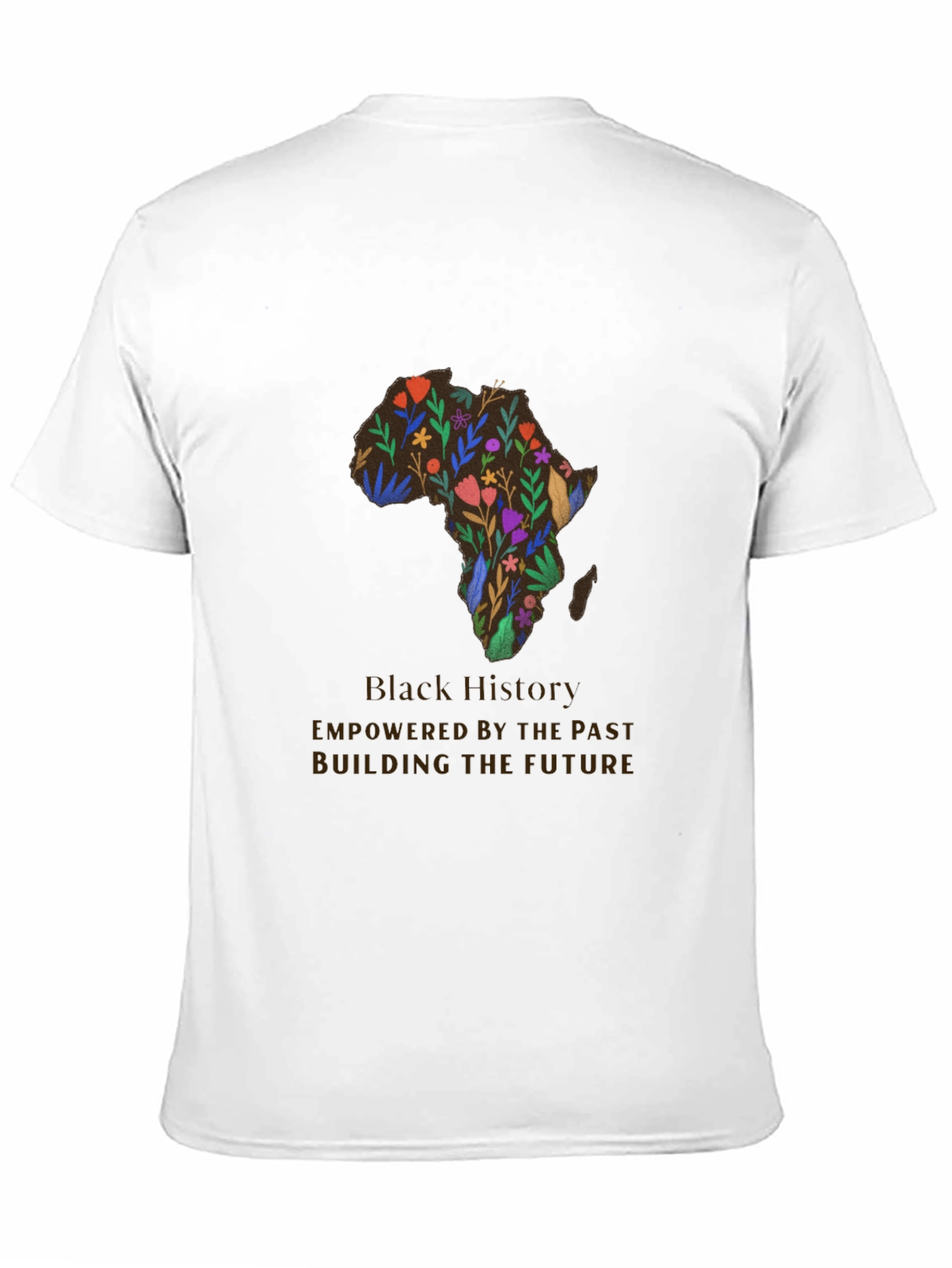 Black History Floral Africa T-Shirt