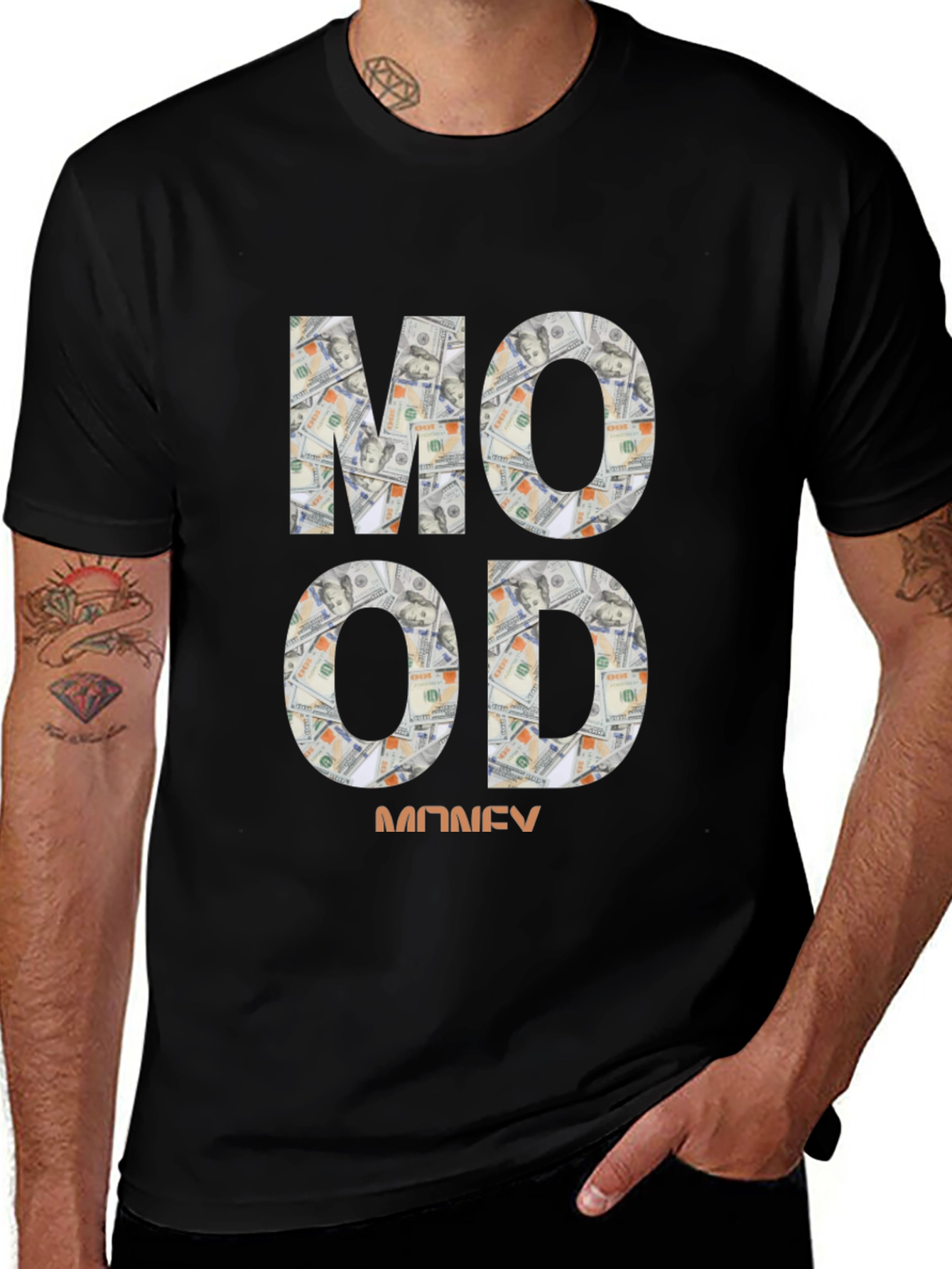 Money Mood Graphic T-Shirt - Streetwear Style