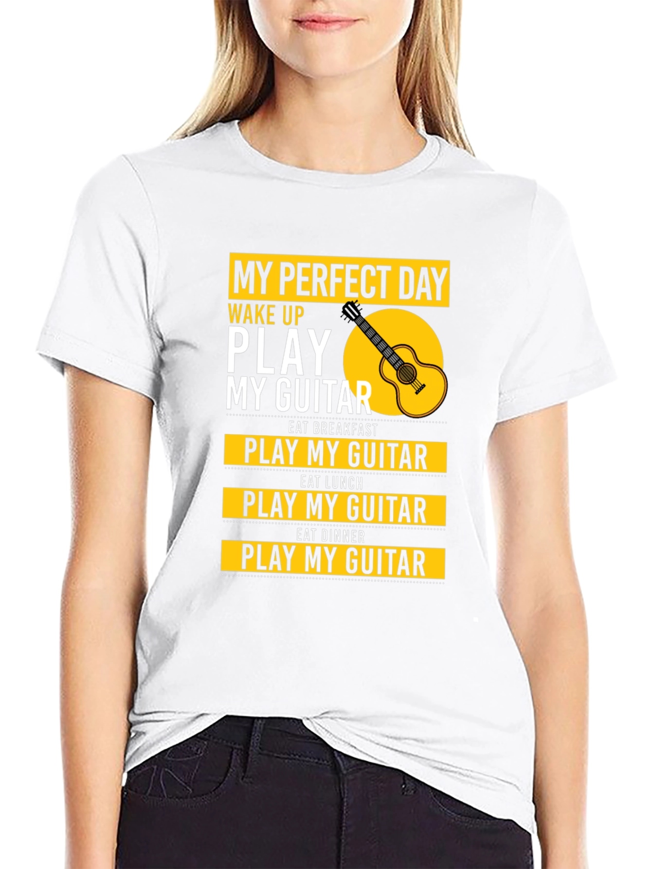 My Perfect Day Guitar T-Shirt