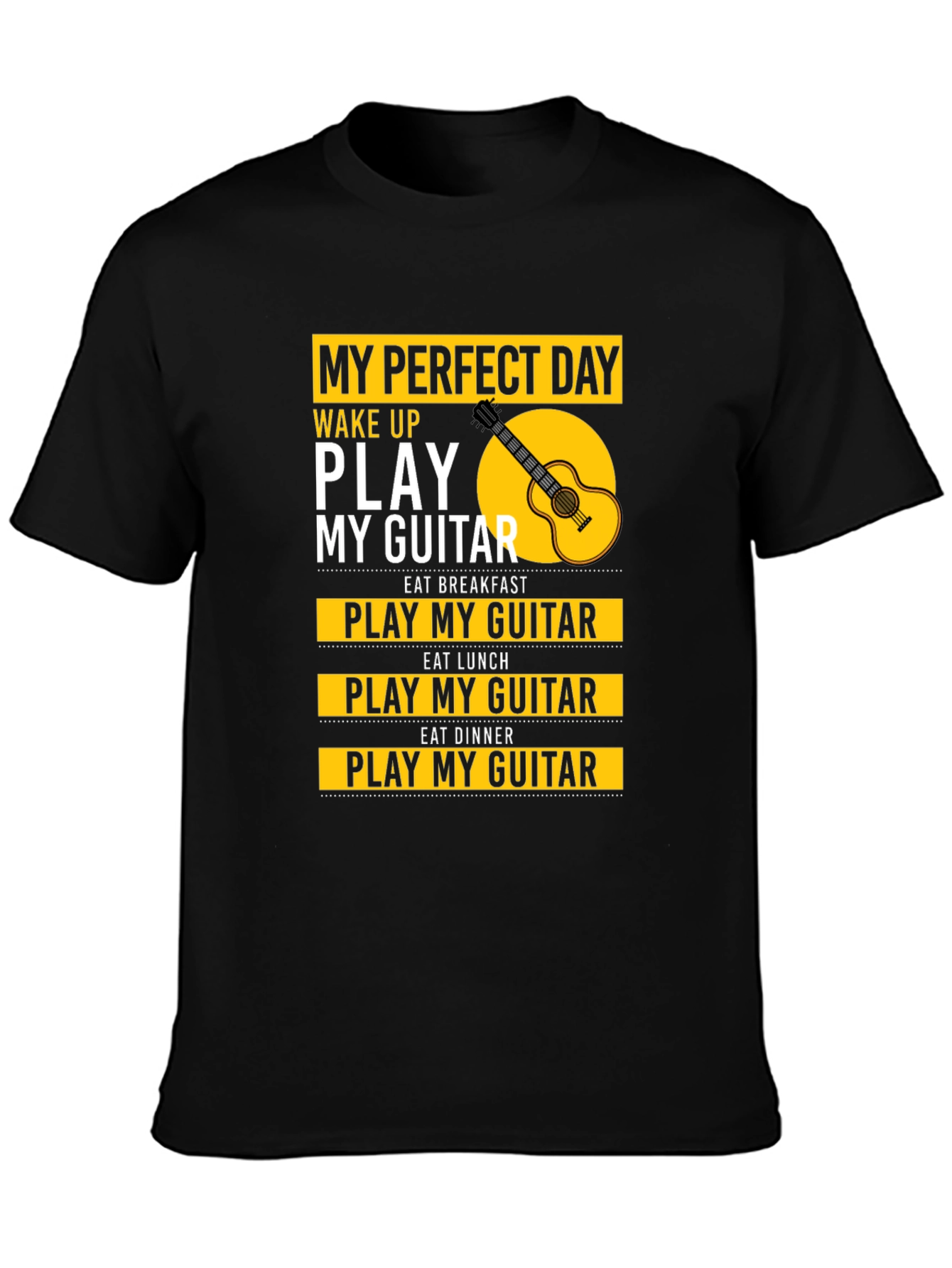 My Perfect Day Guitar T-Shirt