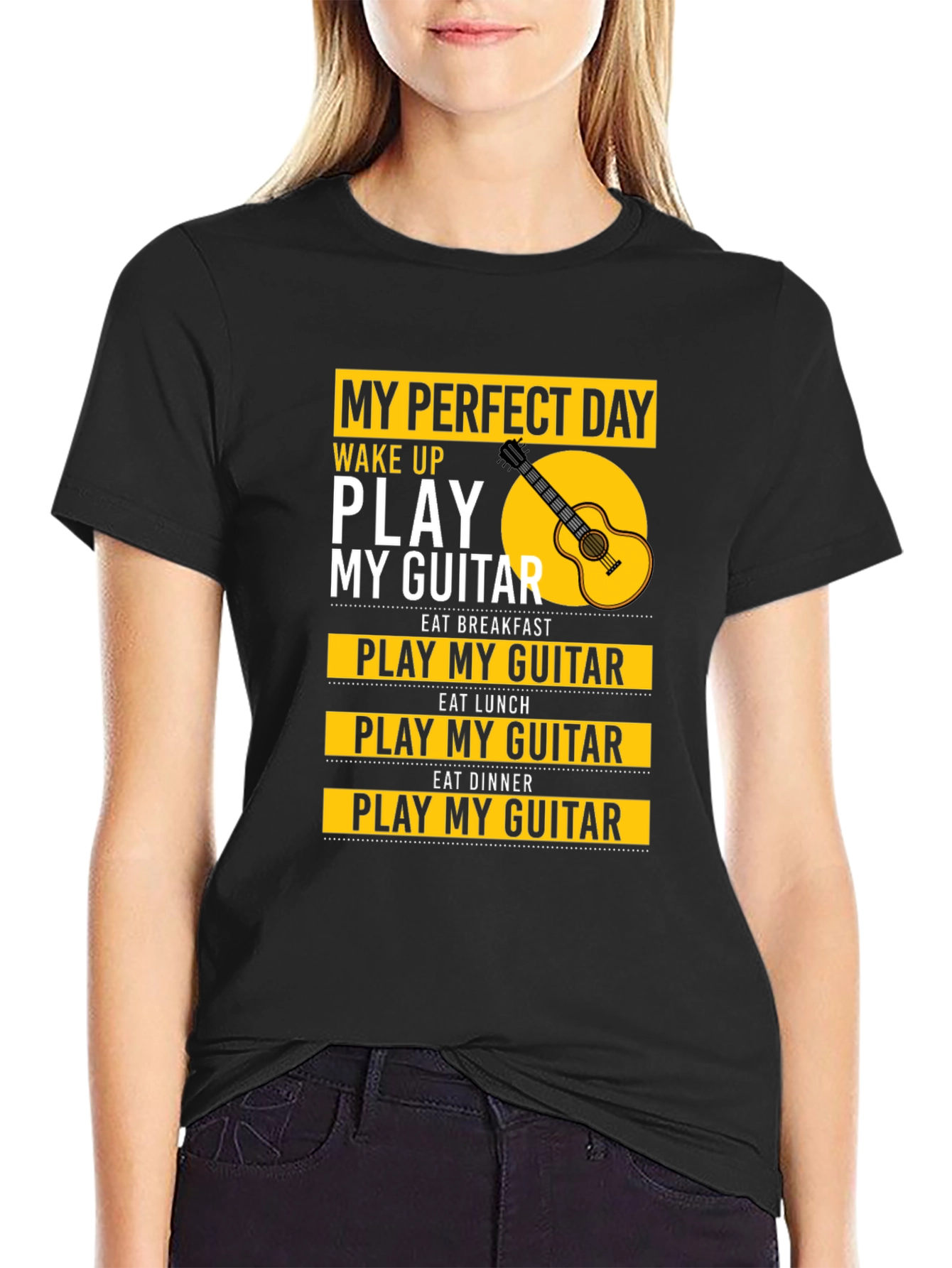My Perfect Day Guitar T-Shirt