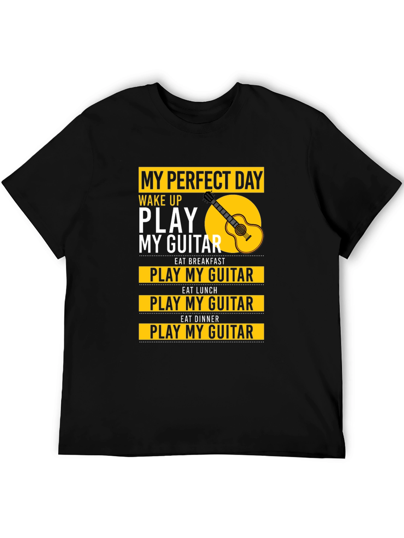 My Perfect Day Guitar T-Shirt