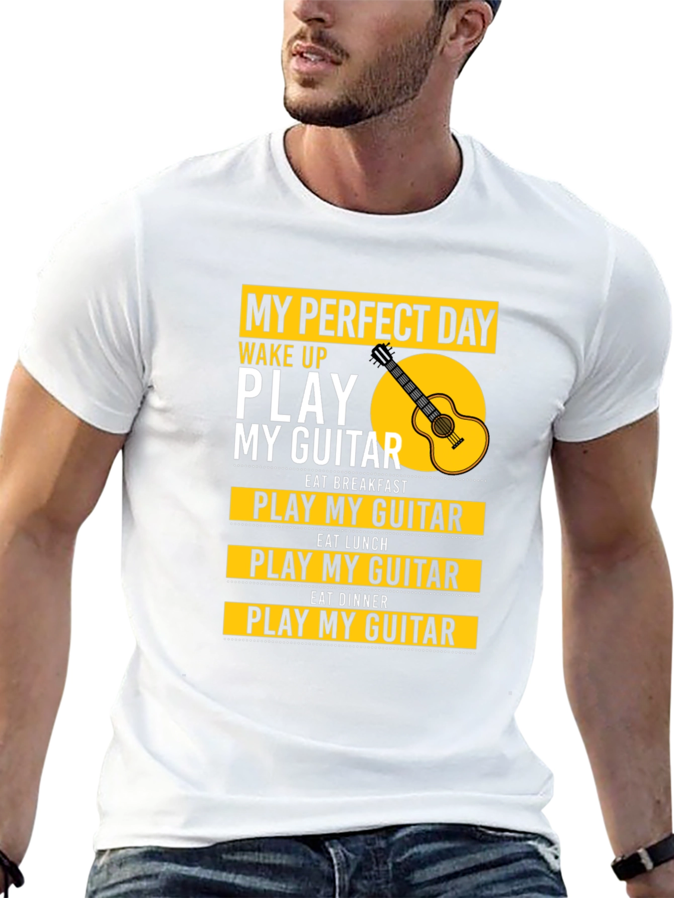My Perfect Day Guitar T-Shirt