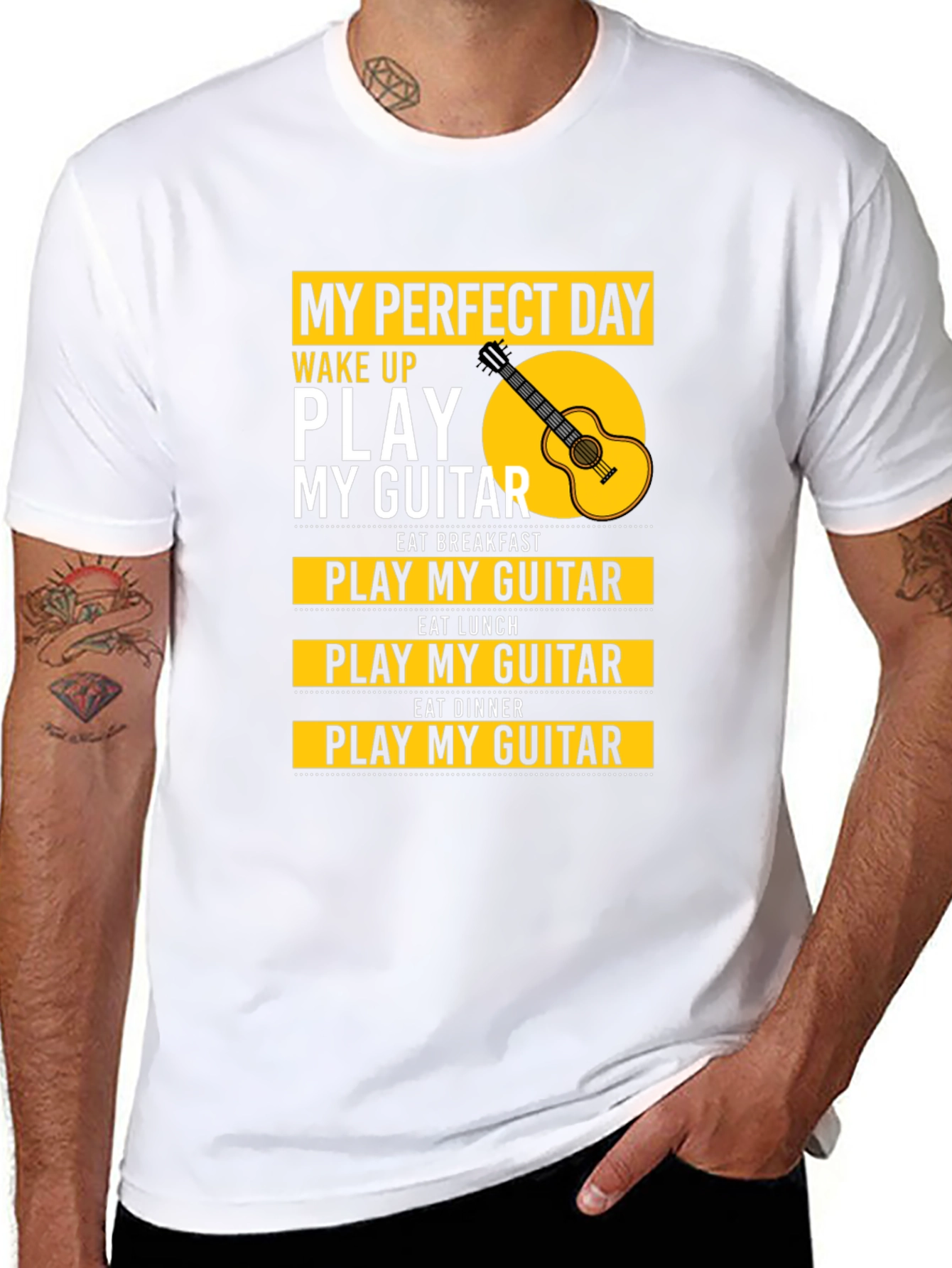 My Perfect Day Guitar T-Shirt