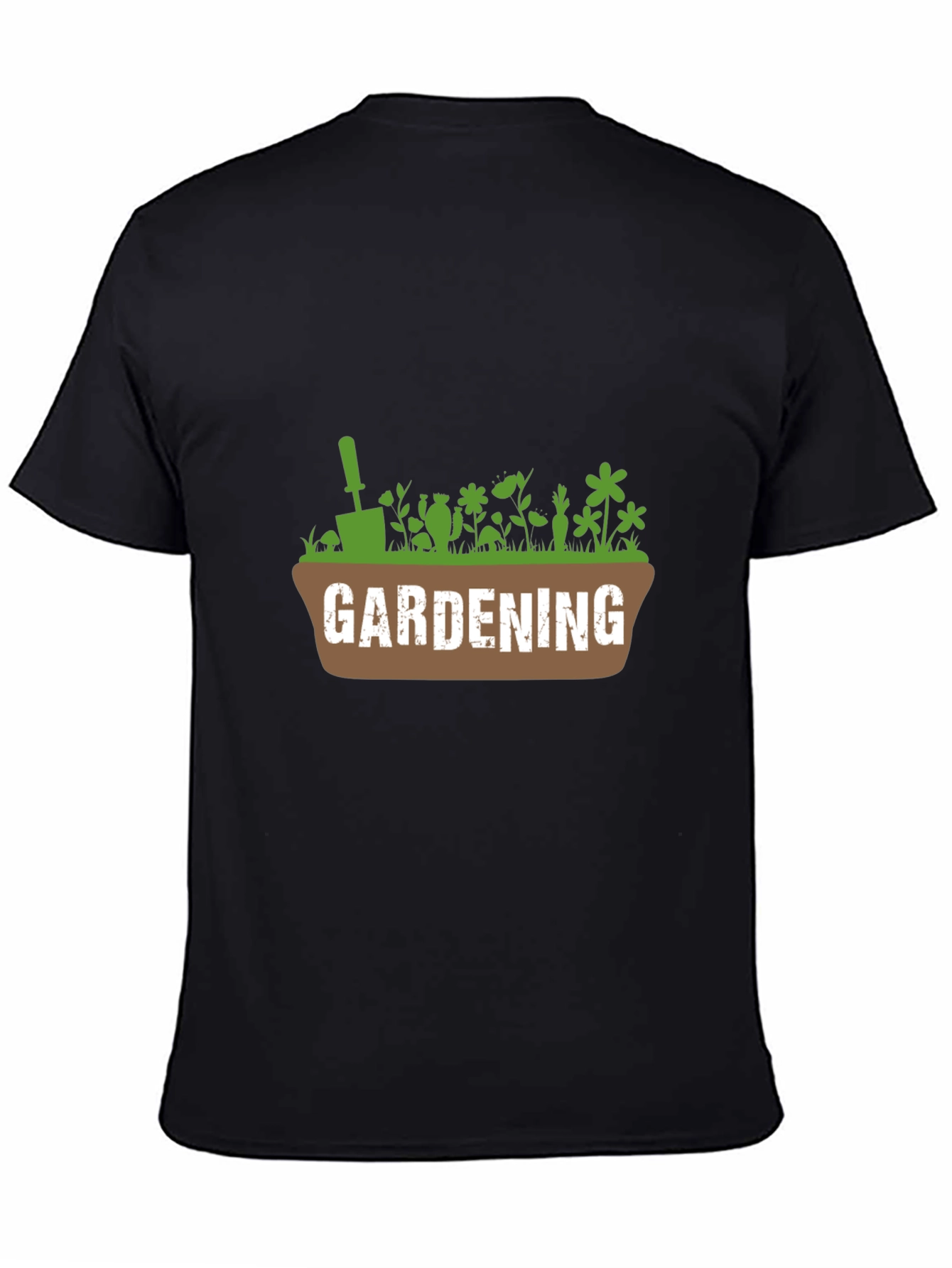 Gardening T-Shirt - Plants Flowers and Garden Tool