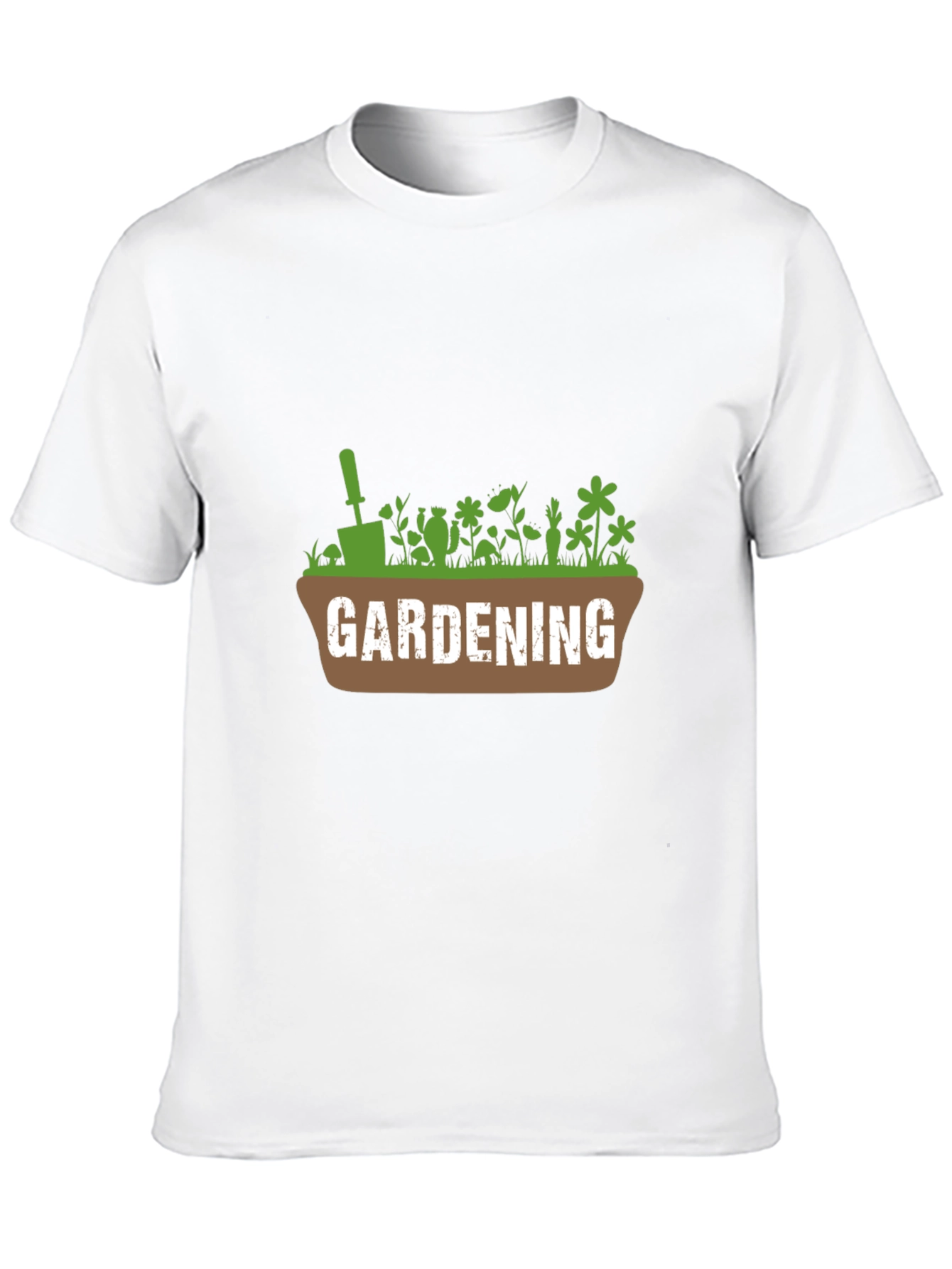 Gardening T-Shirt - Plants Flowers and Garden Tool