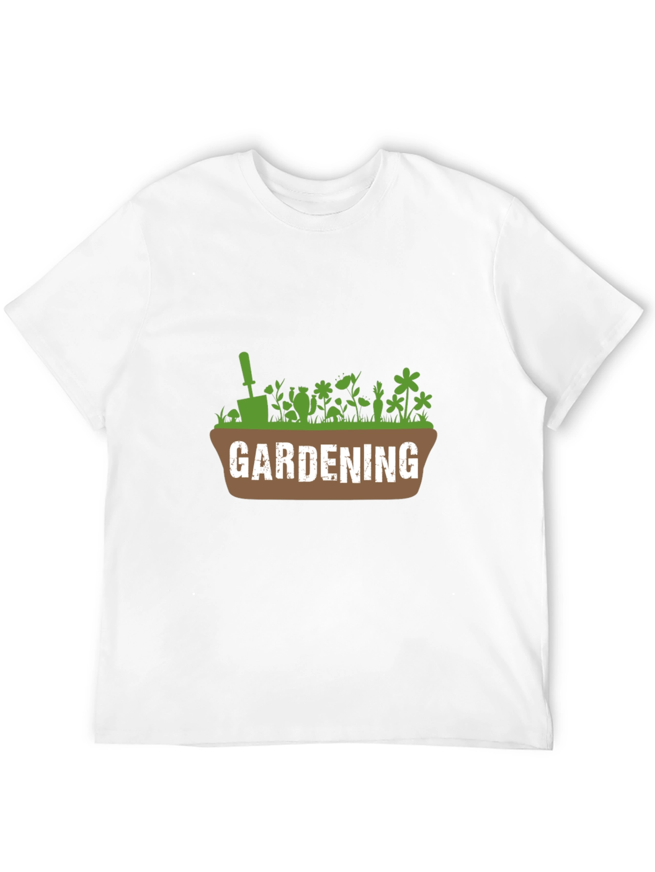 Gardening T-Shirt - Plants Flowers and Garden Tool