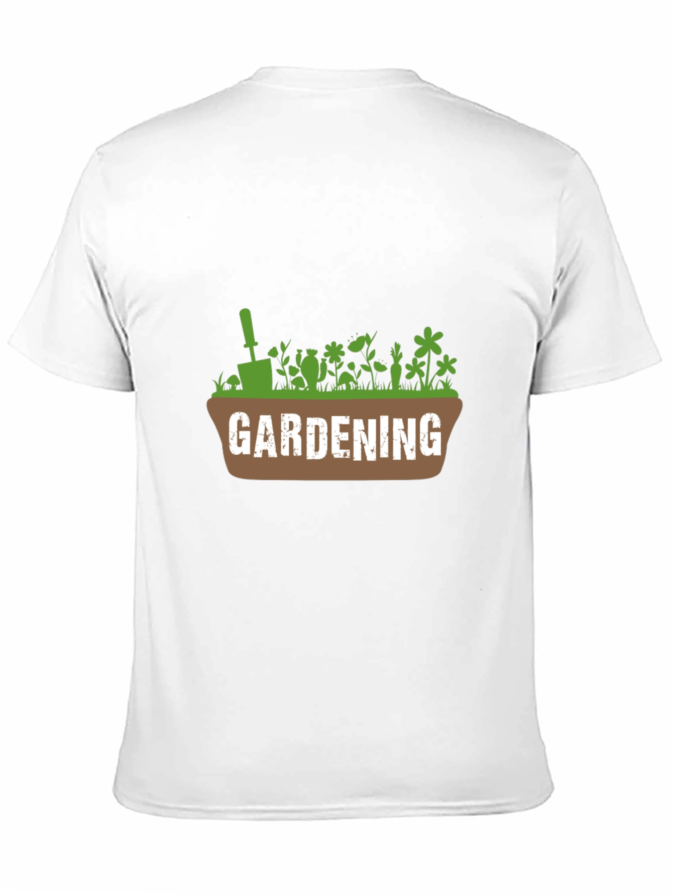 Gardening T-Shirt - Plants Flowers and Garden Tool