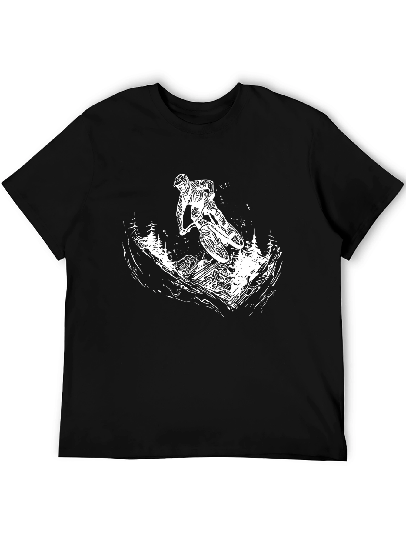 Mountain Bike Graphic T-Shirt - Ride in Style!