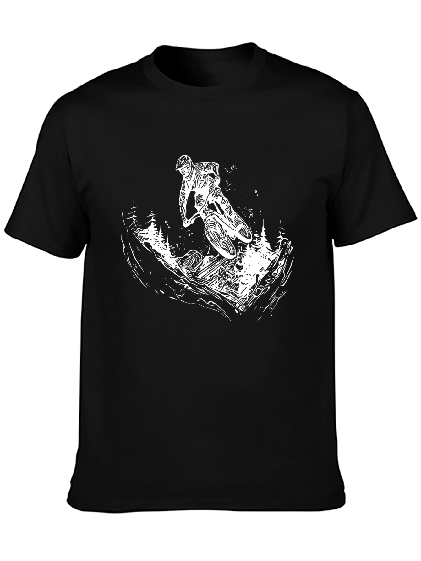 Mountain Bike Graphic T-Shirt - Ride in Style!