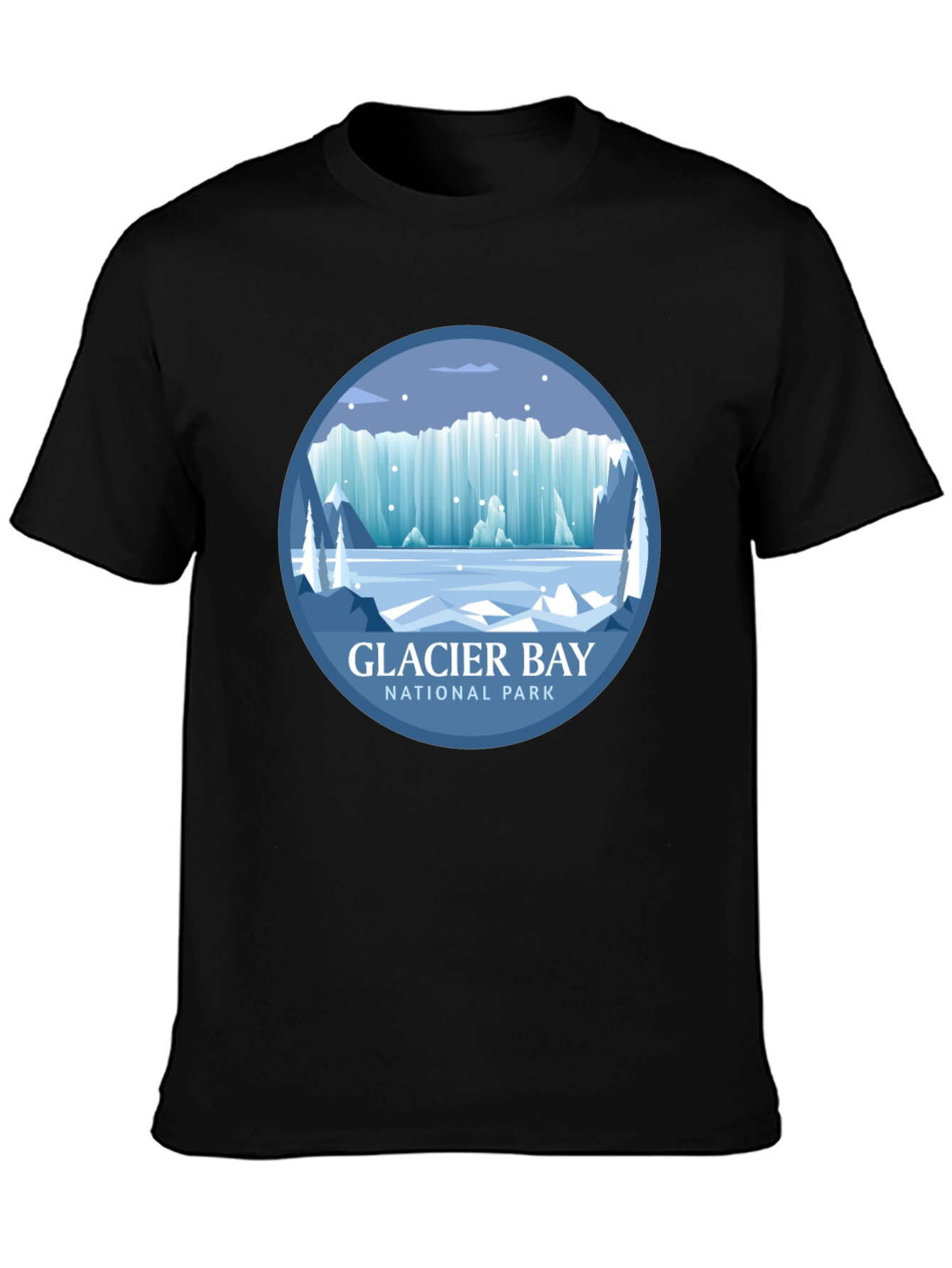 Glacier Bay National Park T-Shirt - Nature Graphic Tee