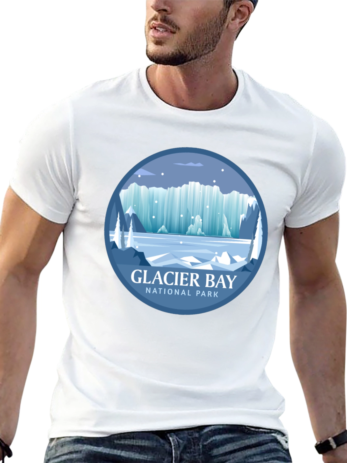 Glacier Bay National Park T-Shirt - Nature Graphic Tee
