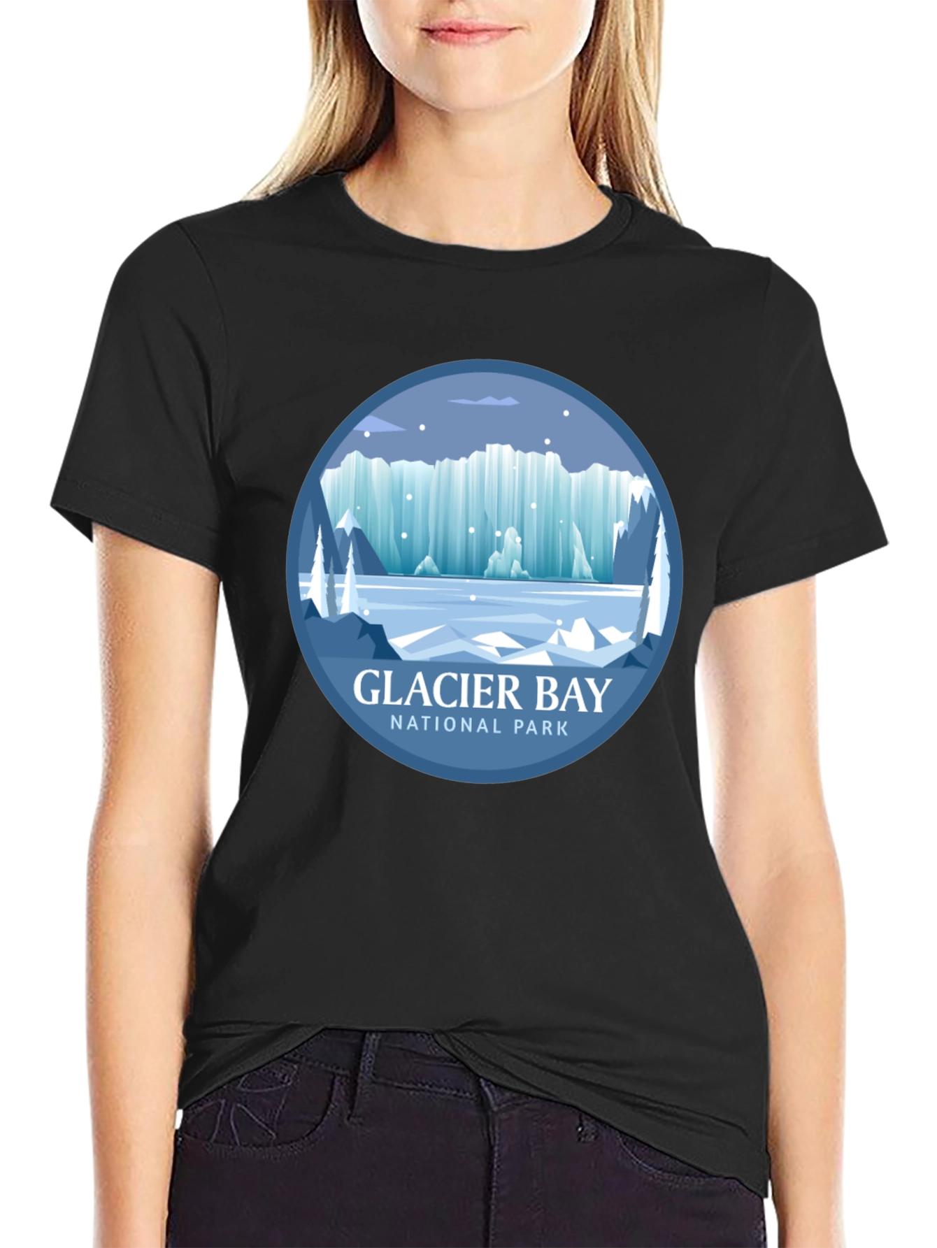 Glacier Bay National Park T-Shirt - Nature Graphic Tee
