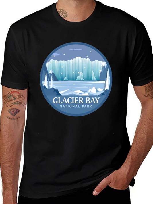 Glacier Bay National Park T-Shirt - Nature Graphic Tee