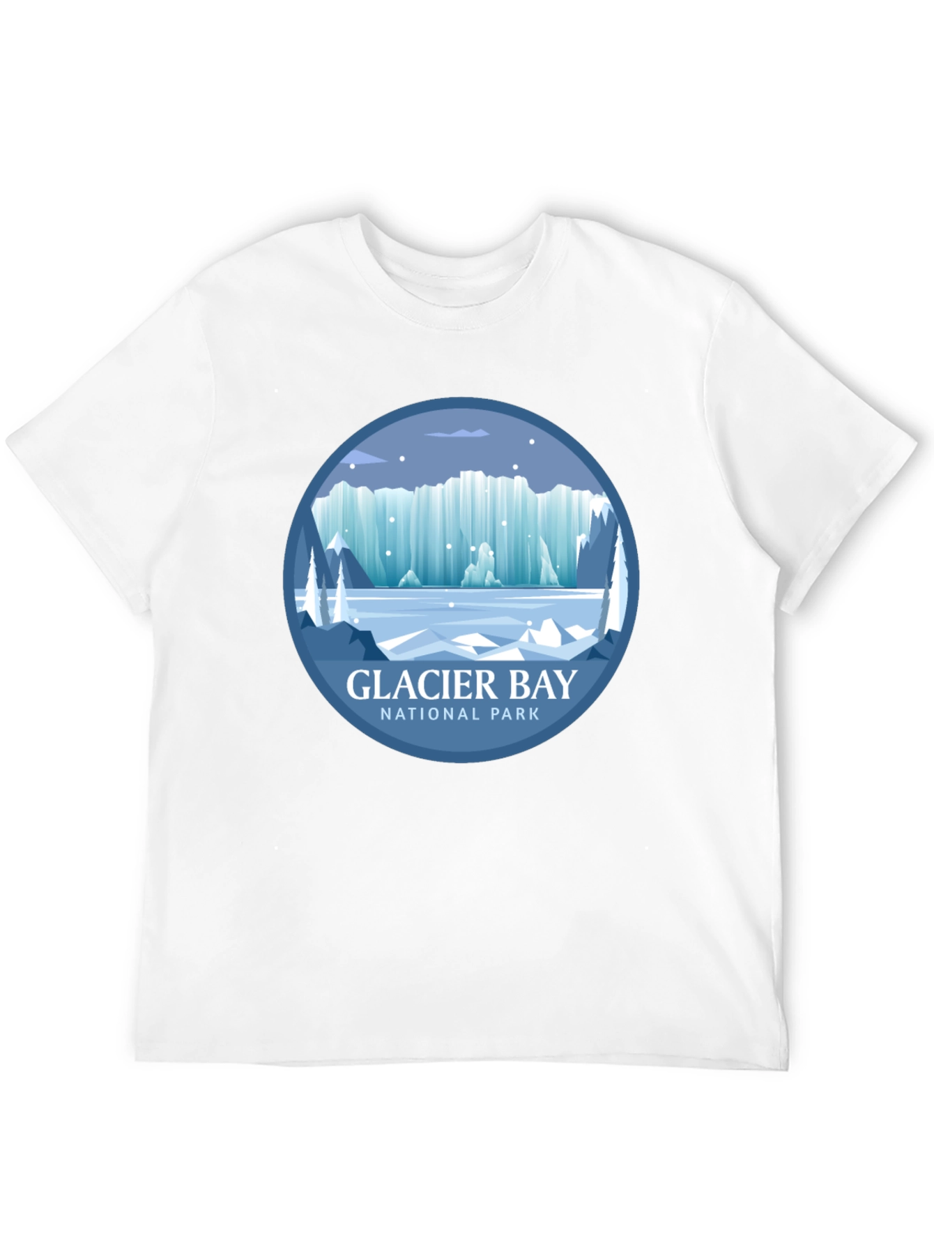 Glacier Bay National Park T-Shirt - Nature Graphic Tee