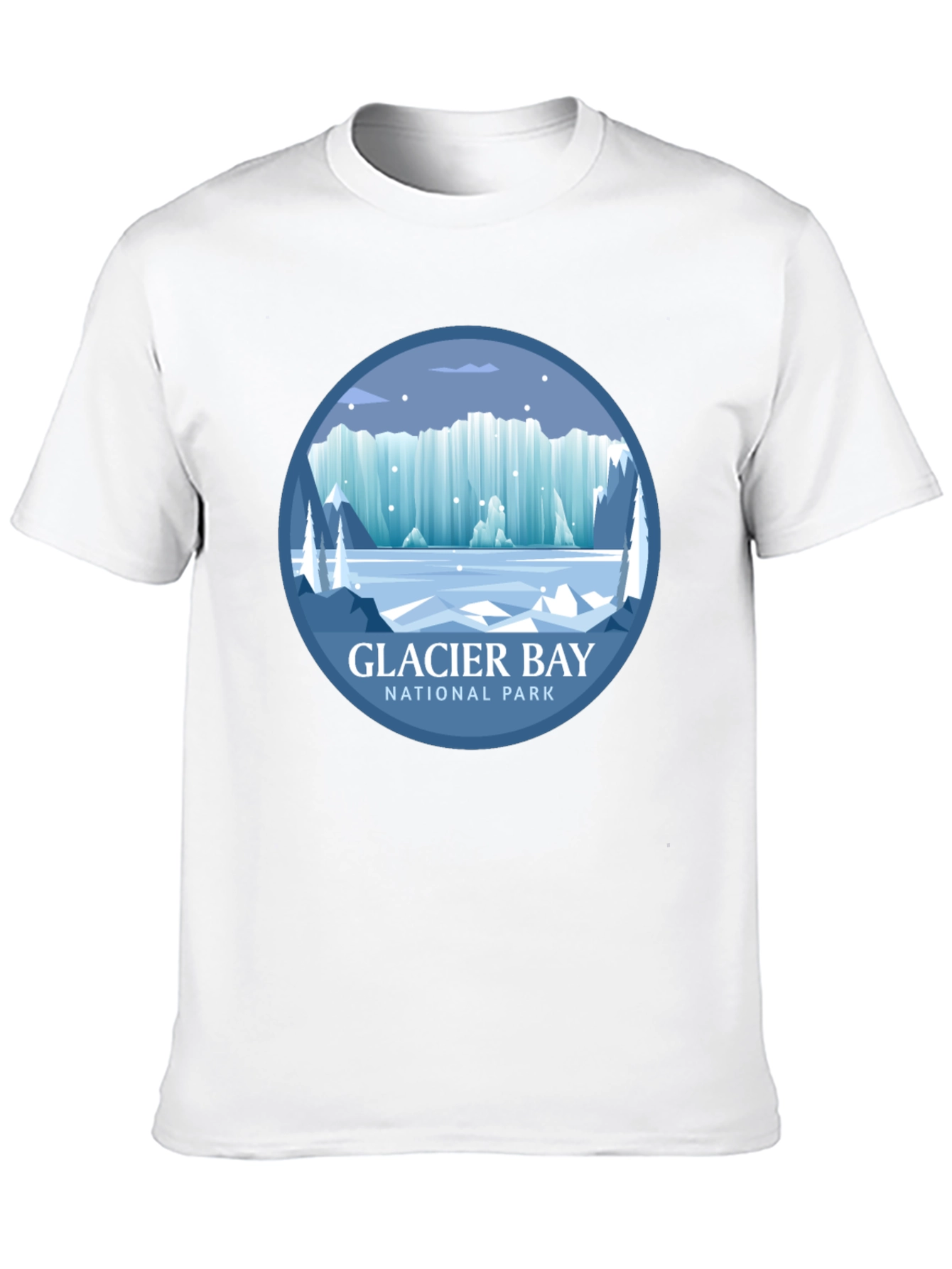 Glacier Bay National Park T-Shirt - Nature Graphic Tee