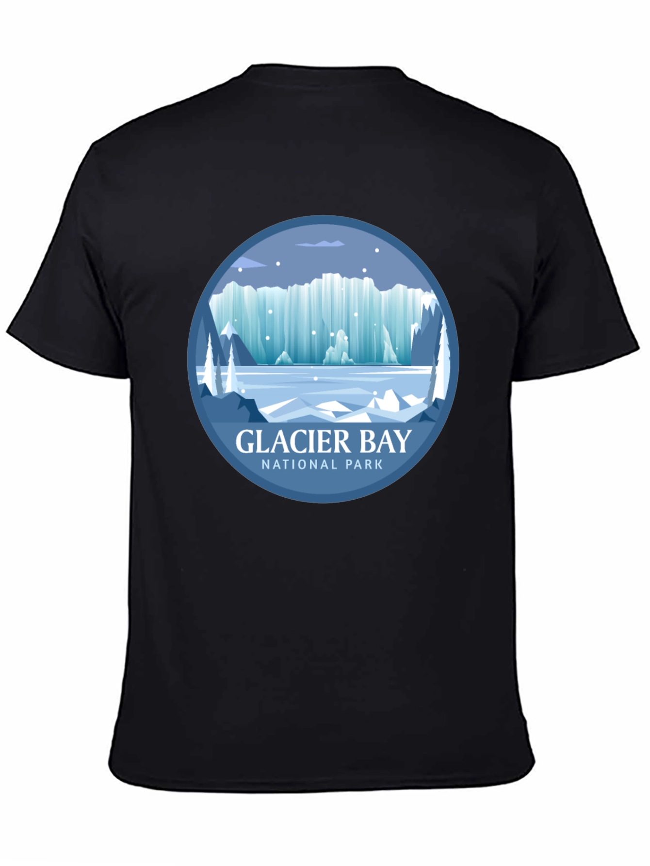 Glacier Bay National Park T-Shirt - Nature Graphic Tee