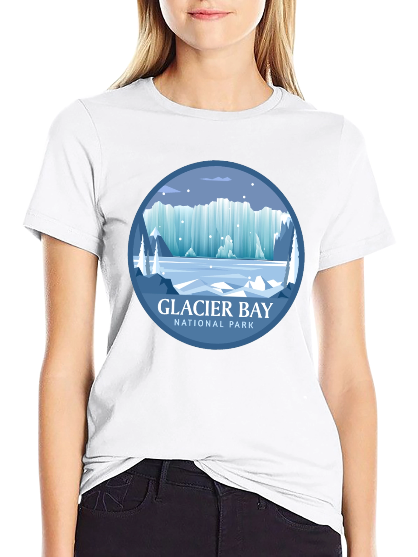 Glacier Bay National Park T-Shirt - Nature Graphic Tee