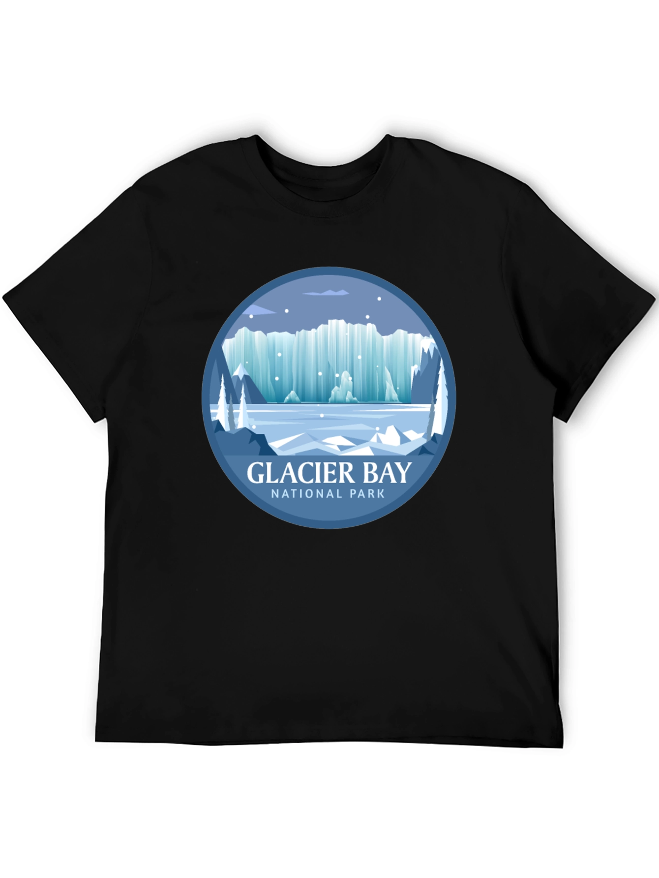 Glacier Bay National Park T-Shirt - Nature Graphic Tee