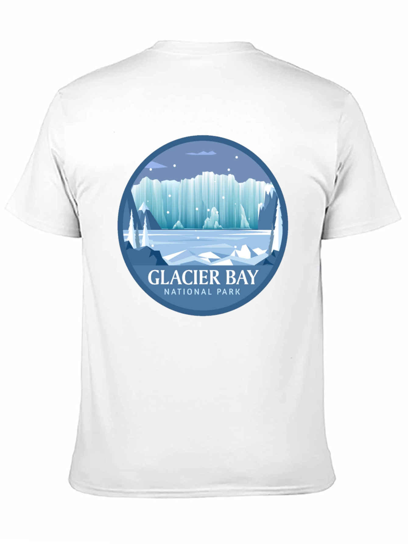 Glacier Bay National Park T-Shirt - Nature Graphic Tee