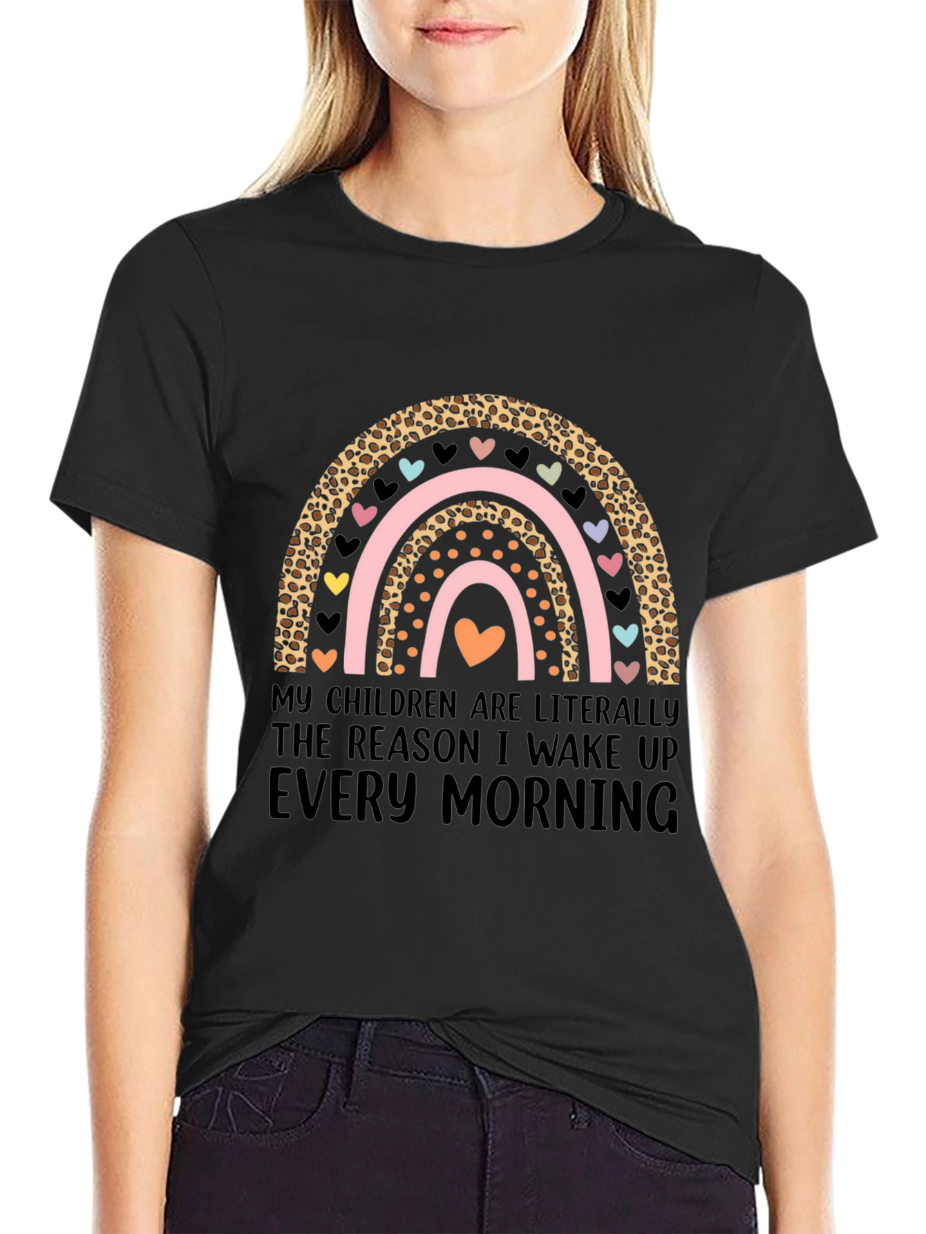My Children Rainbow Graphic Tee