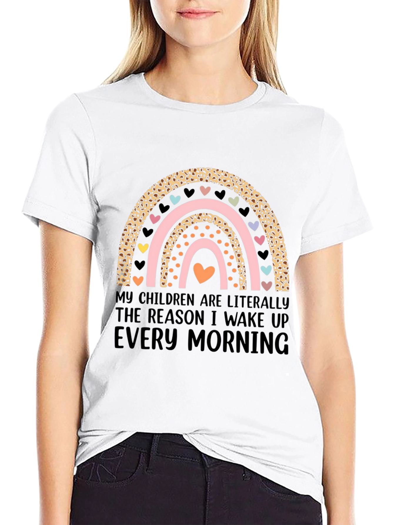 My Children Rainbow Graphic Tee