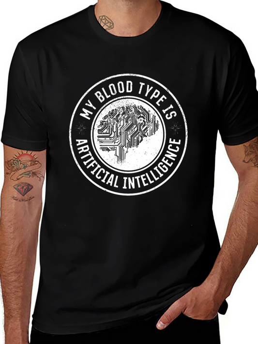 Artificial Intelligence Blood Type T-Shirt
