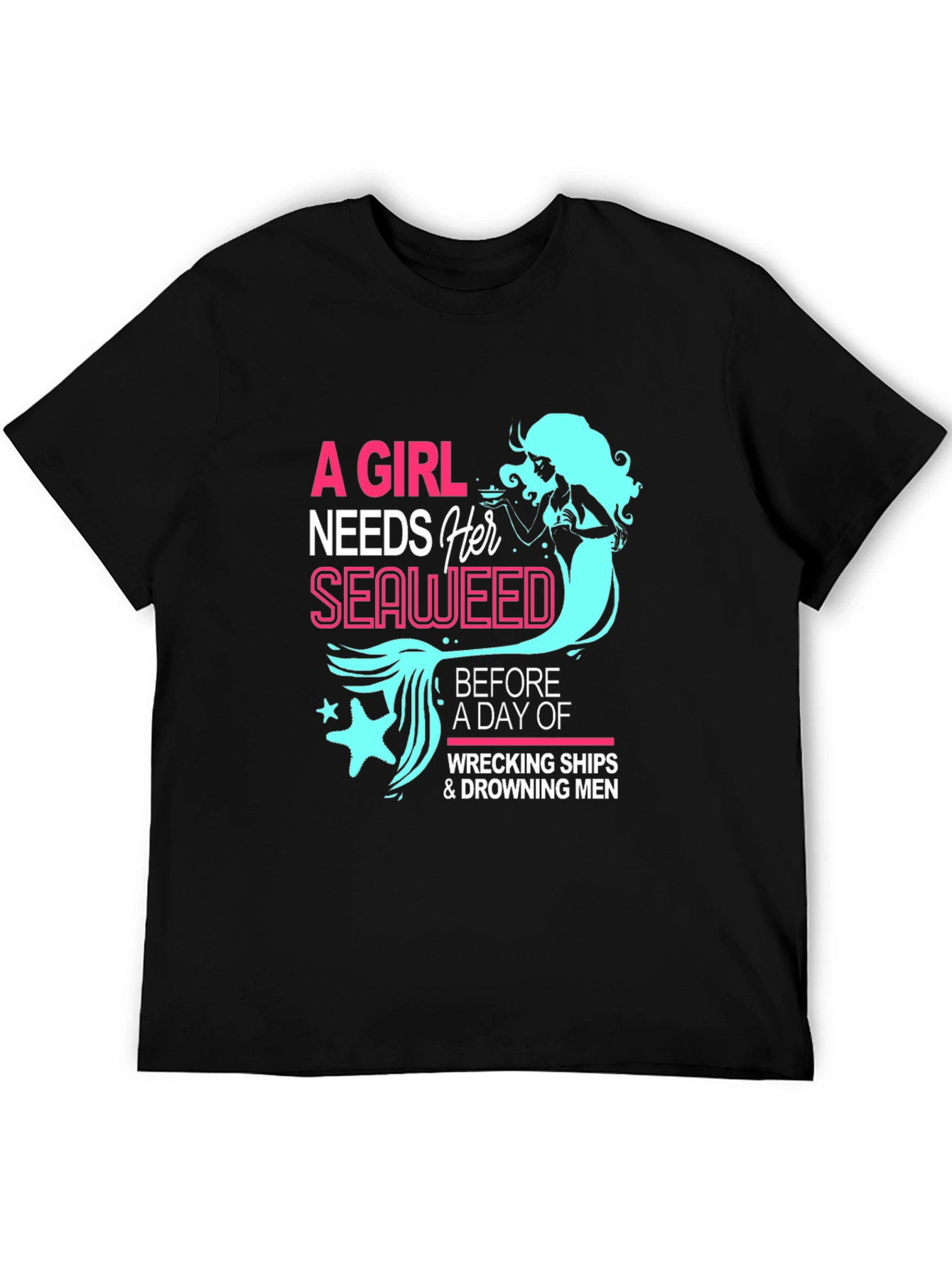 Mermaid Seaweed Graphic Tee