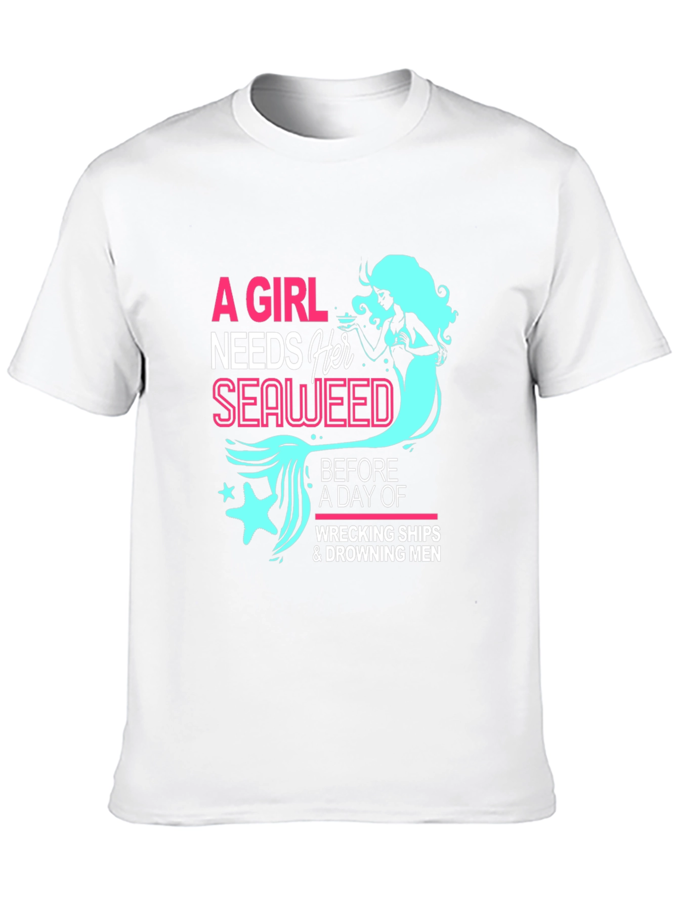 Mermaid Seaweed Graphic Tee