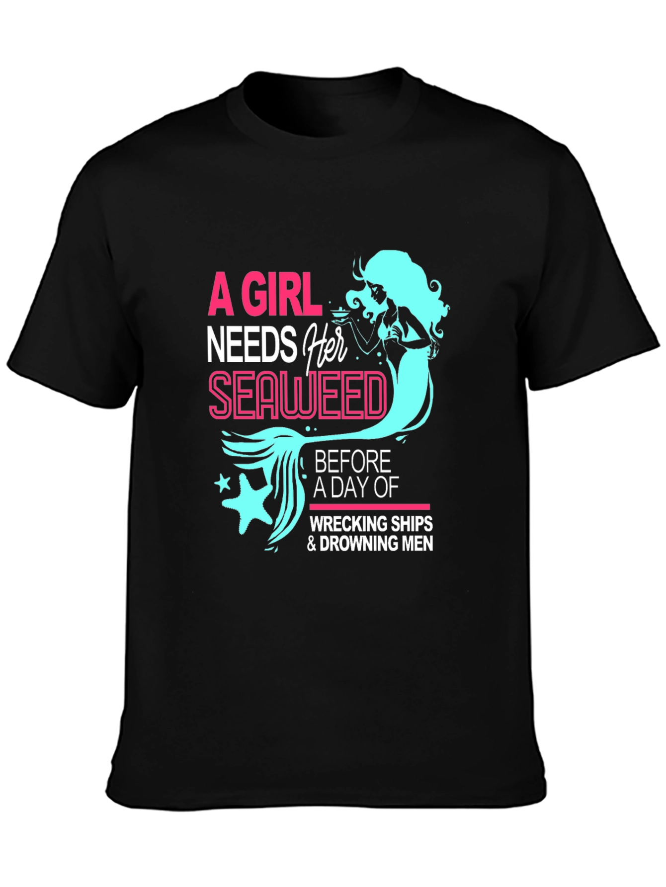 Mermaid Seaweed Graphic Tee