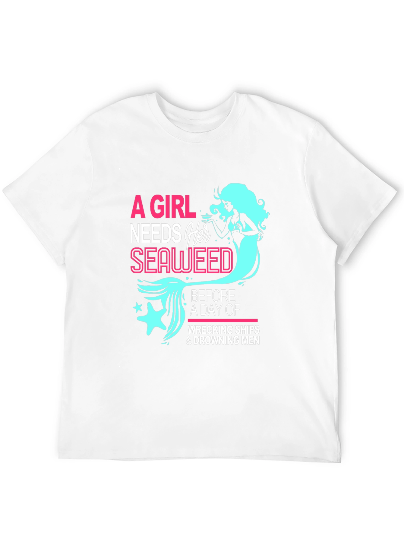 Mermaid Seaweed Graphic Tee