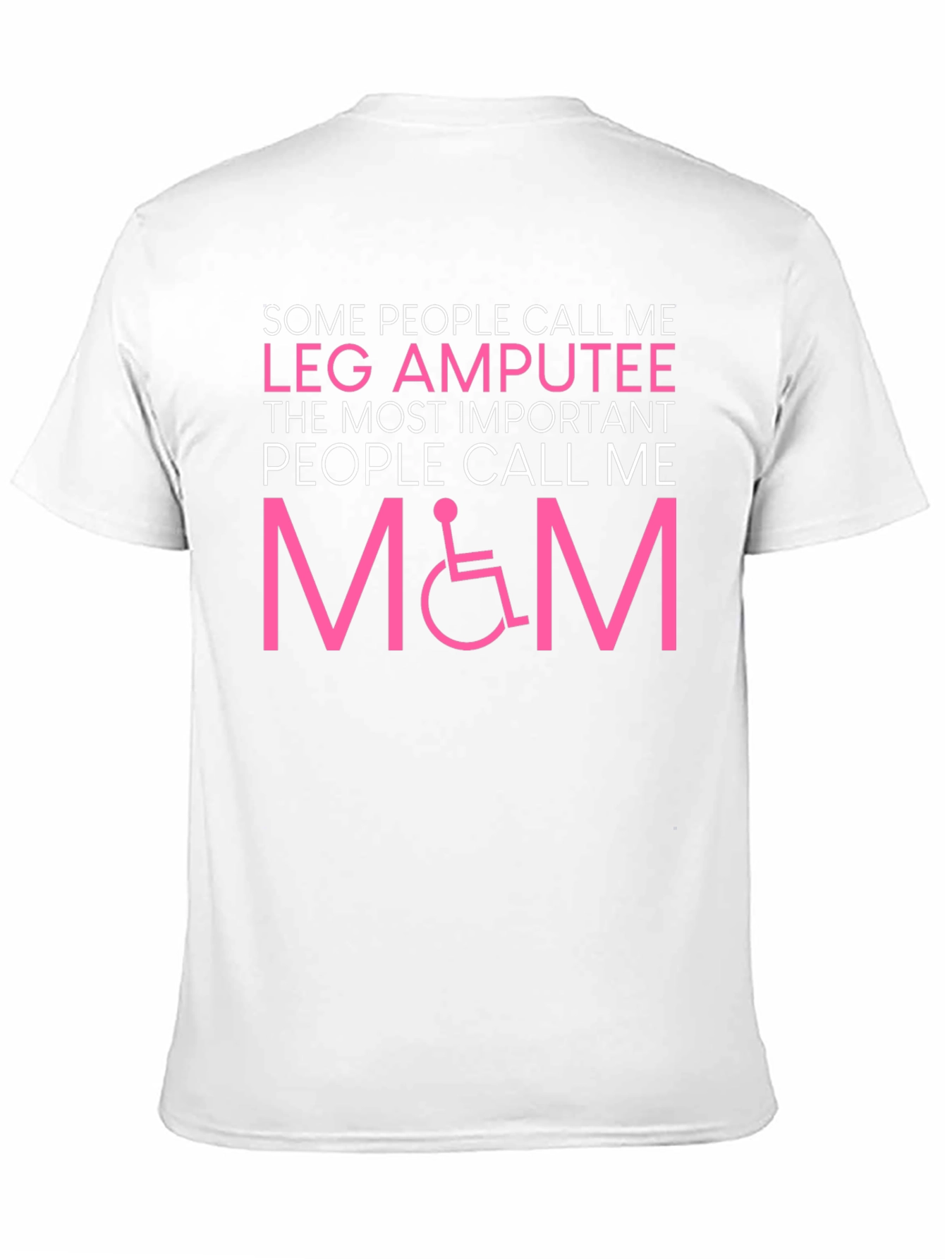 Leg Amputee M&M Graphic T-Shirt