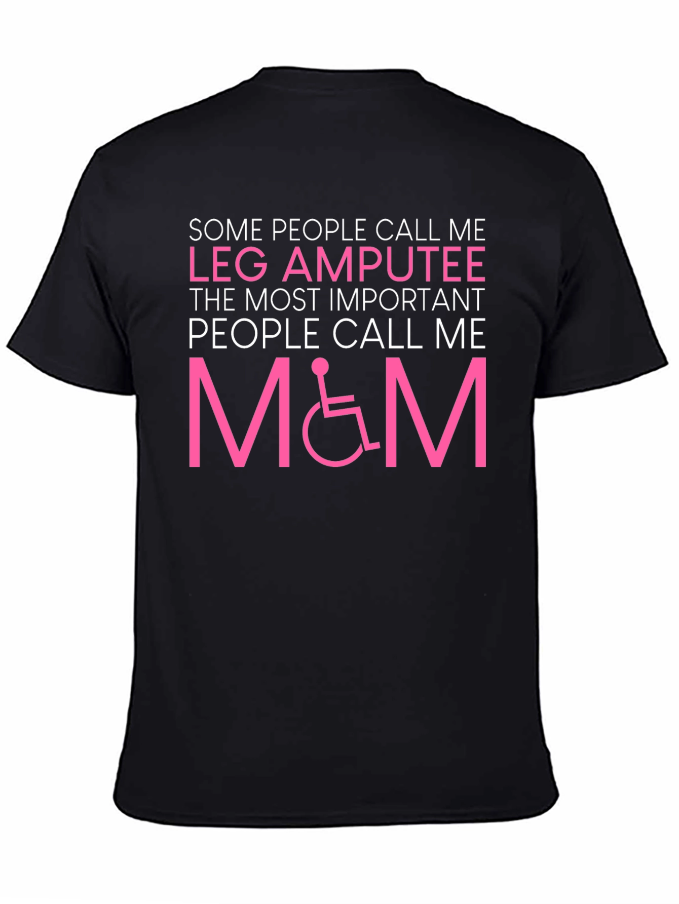 Leg Amputee M&M Graphic T-Shirt