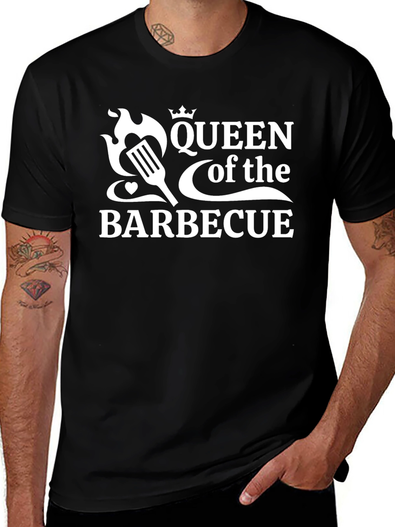 Queen of the Barbecue Graphic T-Shirt