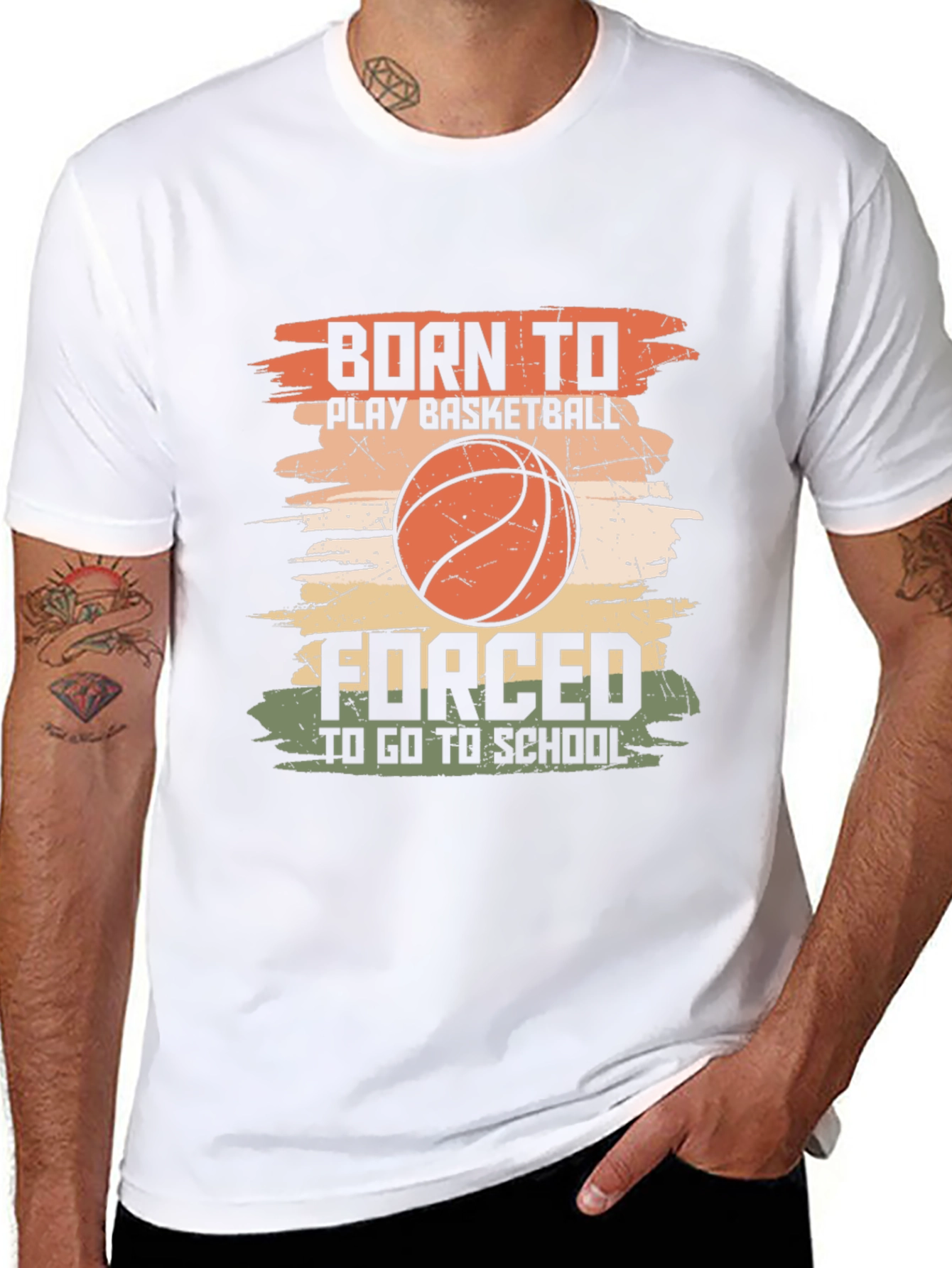 Born to Play Basketball T-Shirt