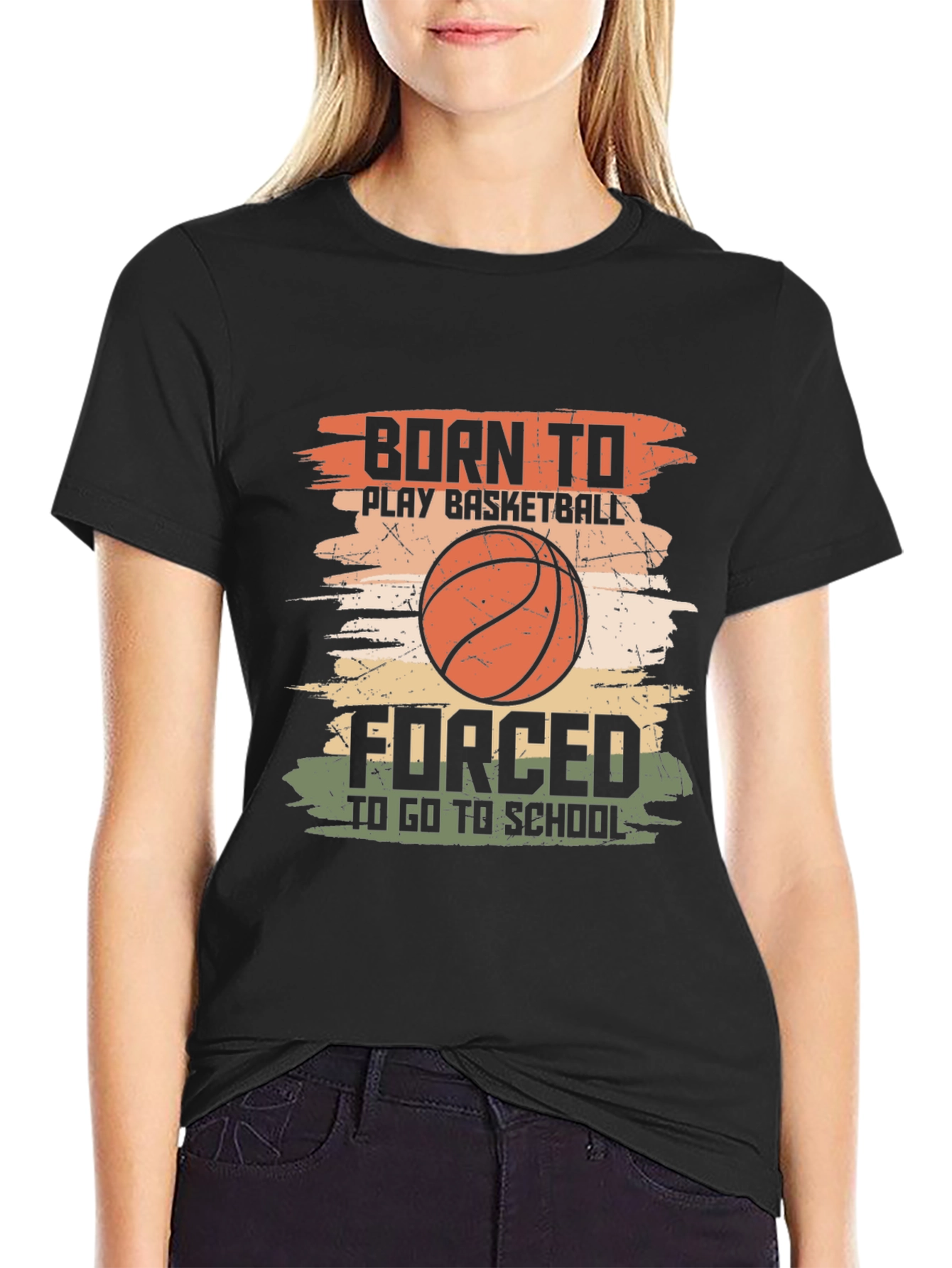 Born to Play Basketball T-Shirt