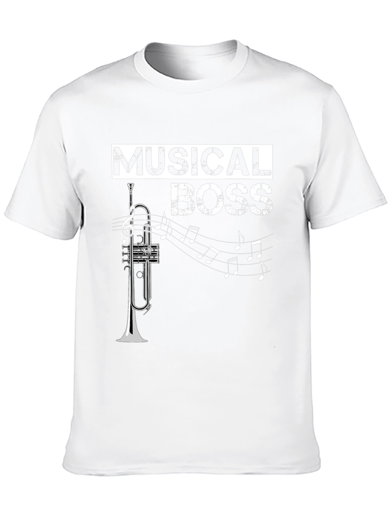 Musical Boss T-Shirt: Trumpet Design