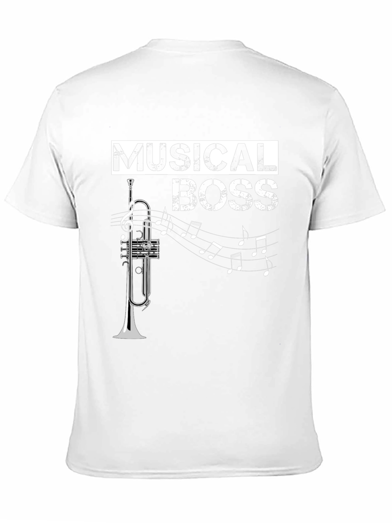 Musical Boss T-Shirt: Trumpet Design