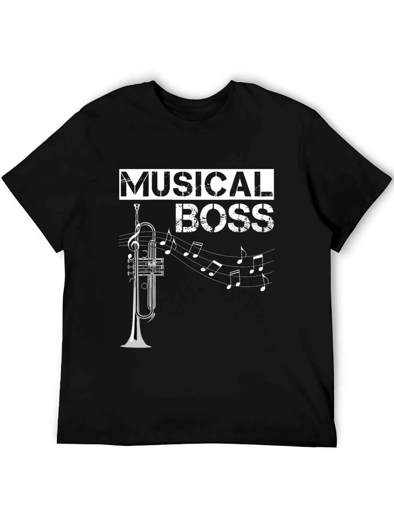 Musical Boss T-Shirt: Trumpet Design