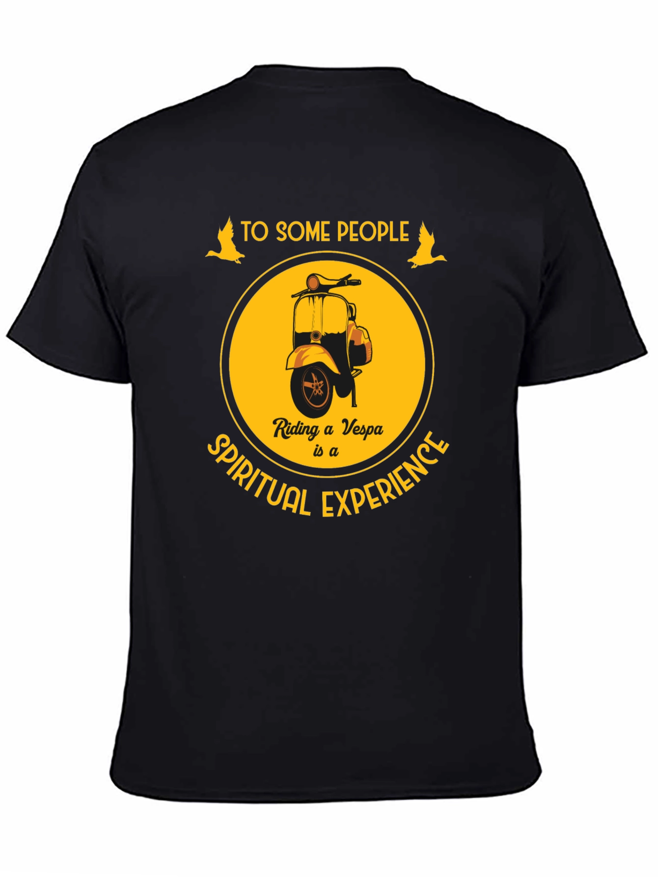 Vespa Spiritual Experience Graphic T-Shirt
