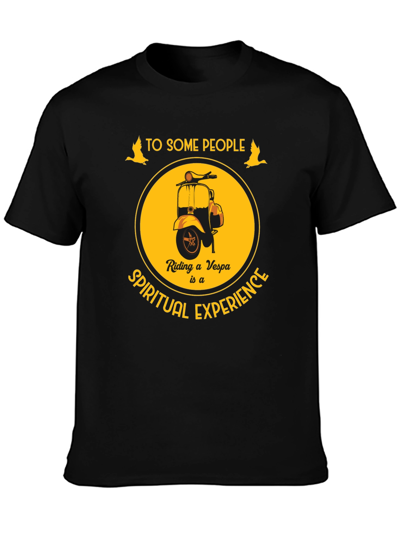 Vespa Spiritual Experience Graphic T-Shirt