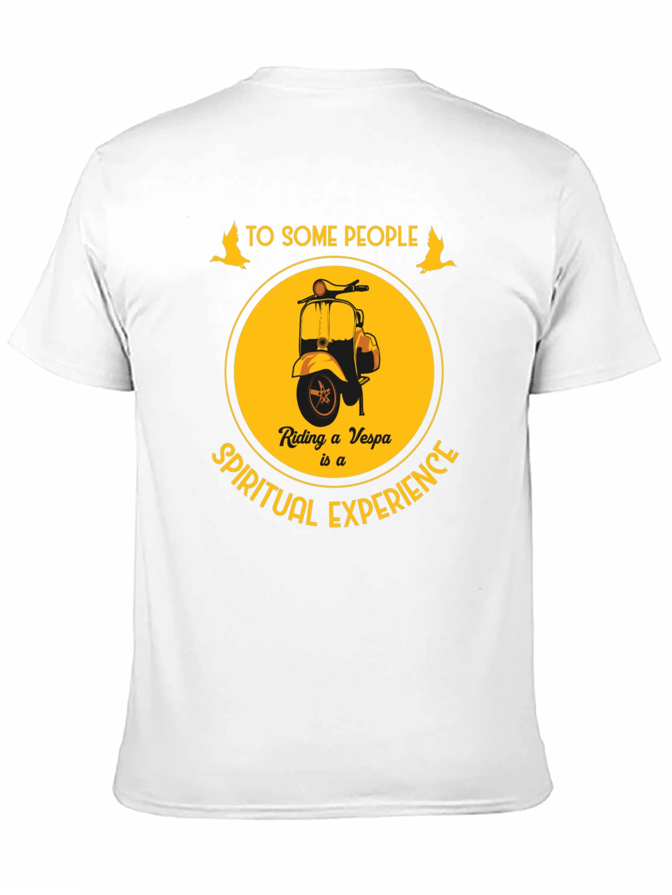 Vespa Spiritual Experience Graphic T-Shirt