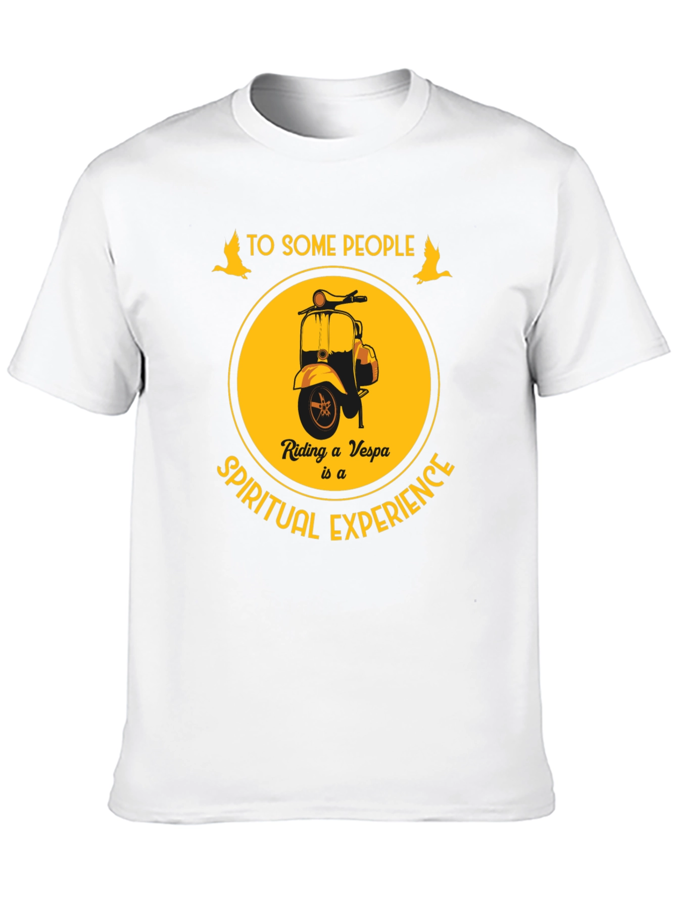 Vespa Spiritual Experience Graphic T-Shirt