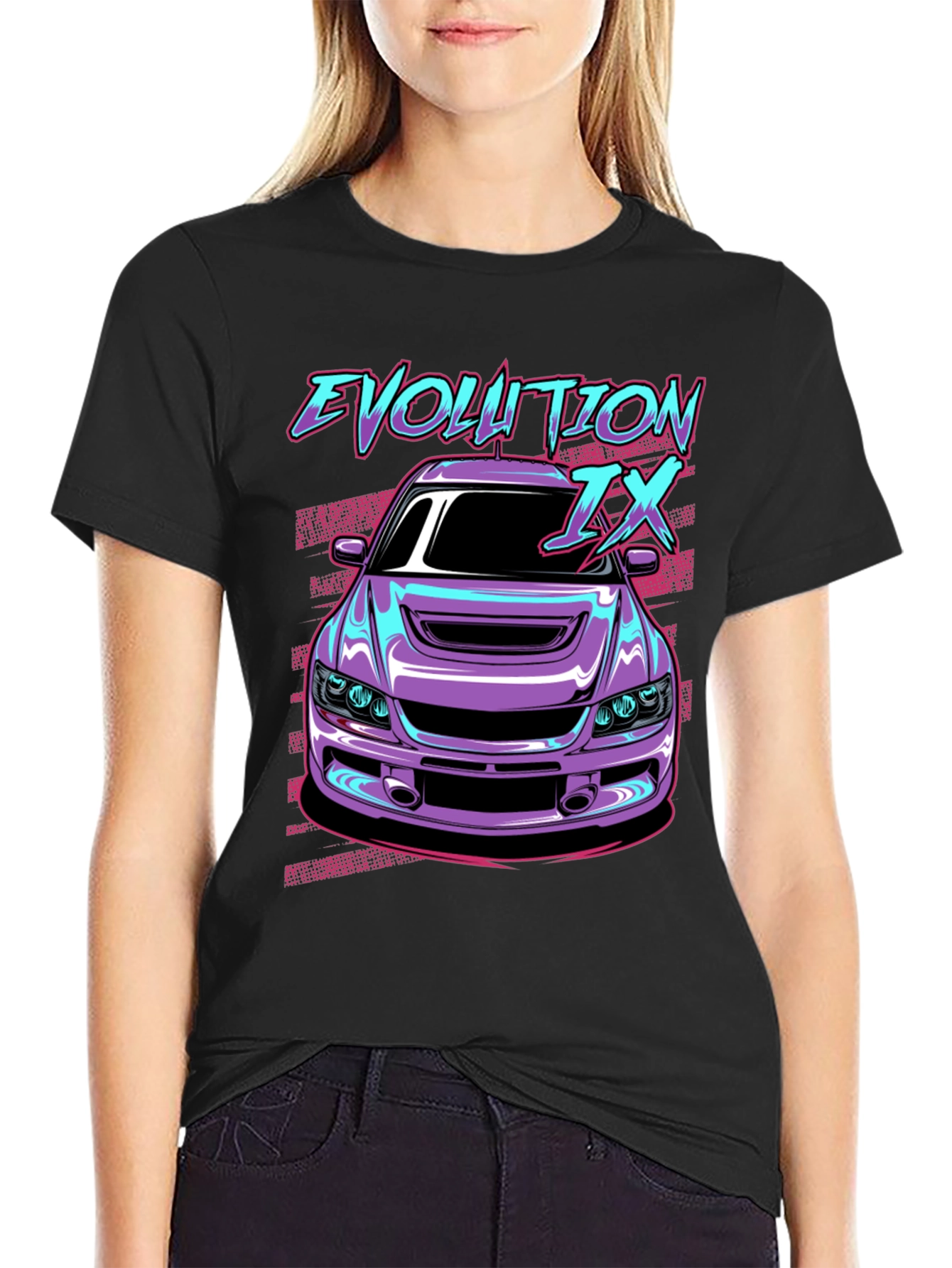 Evolution IX Graphic Tee - Car Enthusiast Shirt