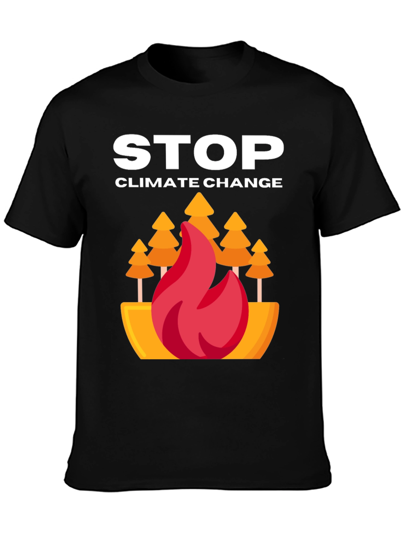 Stop Climate Change Graphic Tee