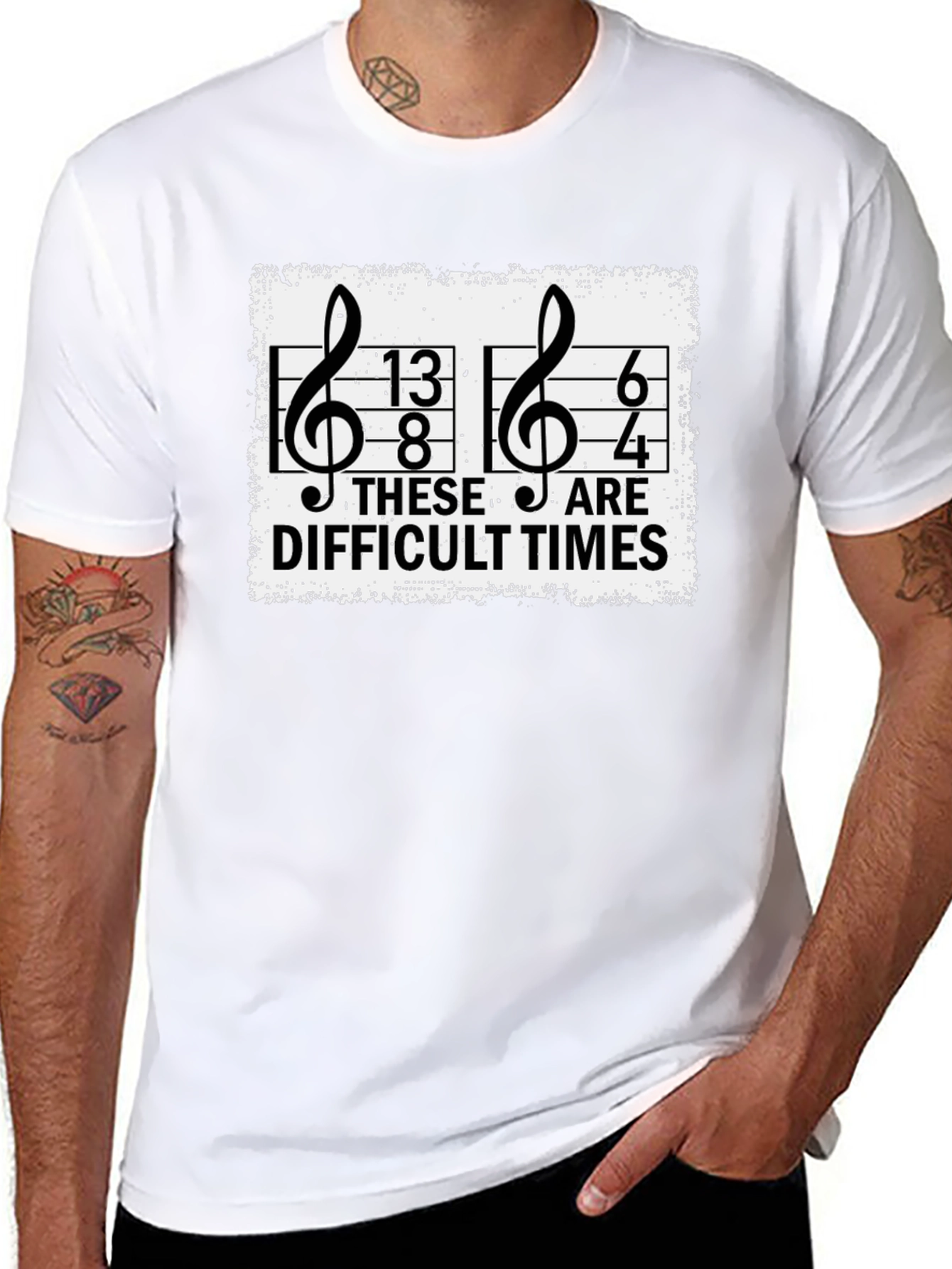 Difficult Times Music T-Shirt