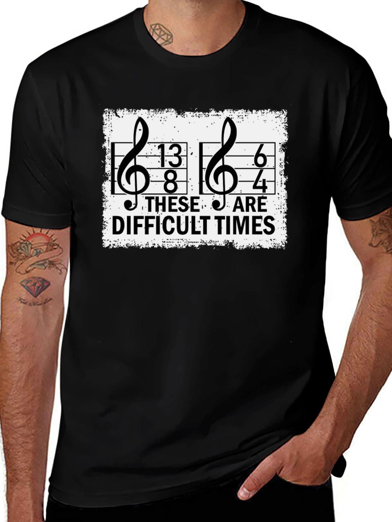 Difficult Times Music T-Shirt