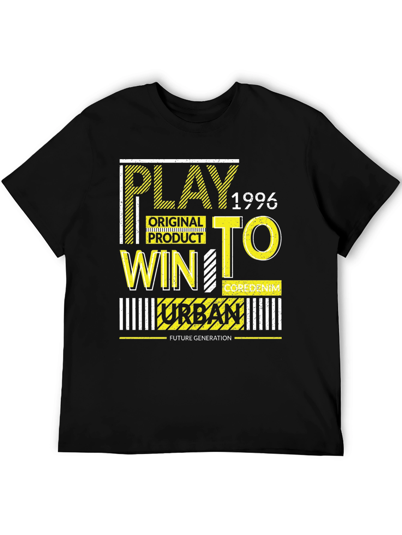 Play to Win 1996 Graphic Tee - Urban Style
