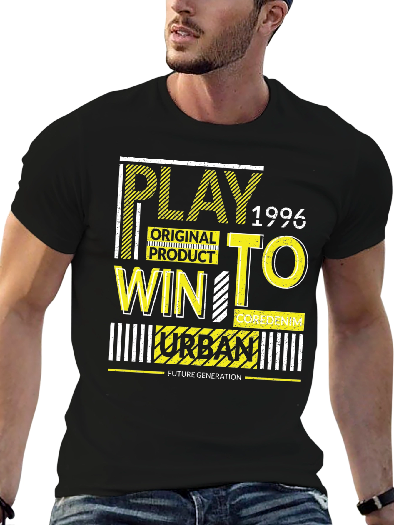 Play to Win 1996 Graphic Tee - Urban Style