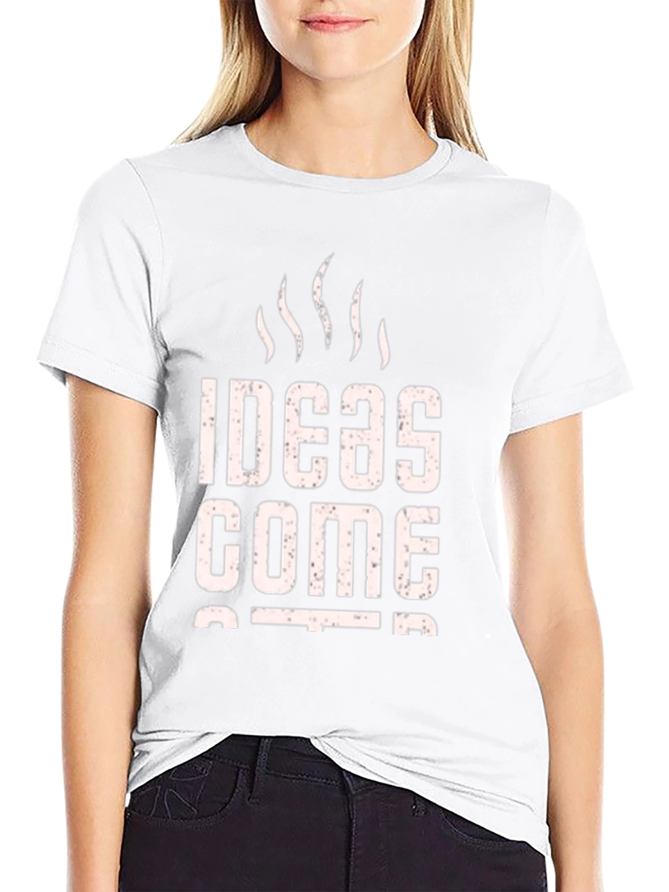Ideas Come Better BBQ Mens Black T-Shirt